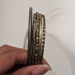 Vintage Bracelets Stack Of 5